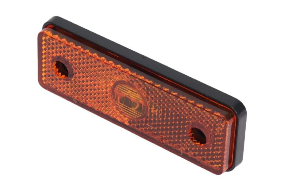 Cantonal Orange/gelbe Begrenzungsleuchte 100×34,5×21 mm – inklusive 10 cm zweiadriges Kabel