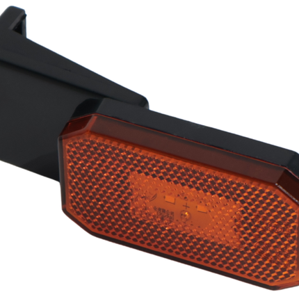 Cantonal Orange/gelbe Begrenzungsleuchte auf Montagesockel - 10 cm 2-adrige lose Litze - Glühlampe