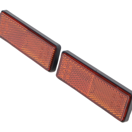 Cantonal Orange/gelber Reflektor 98x32,5 mm selbstklebend