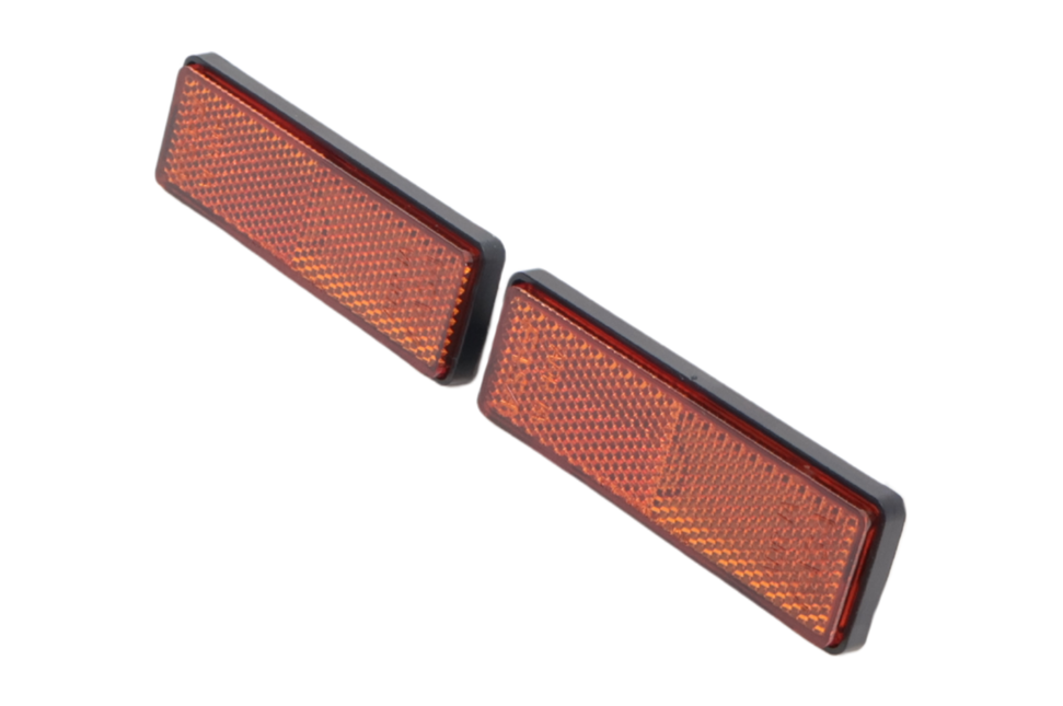 Cantonal Orange/gelber Reflektor 98x32,5 mm selbstklebend