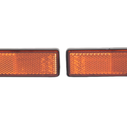 Cantonal Orange/gelber Reflektor 98x32,5 mm selbstklebend