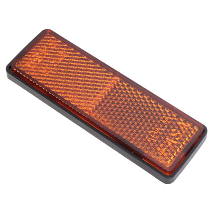 Cantonal Orange/gelber Reflektor 98x32,5 mm selbstklebend
