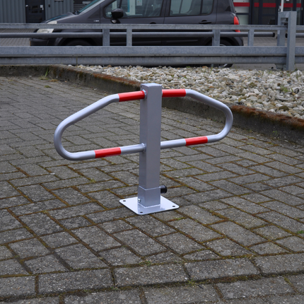 Cantonal Parkplatzsperre 465x750 mm - inklusive reflektierendem Band