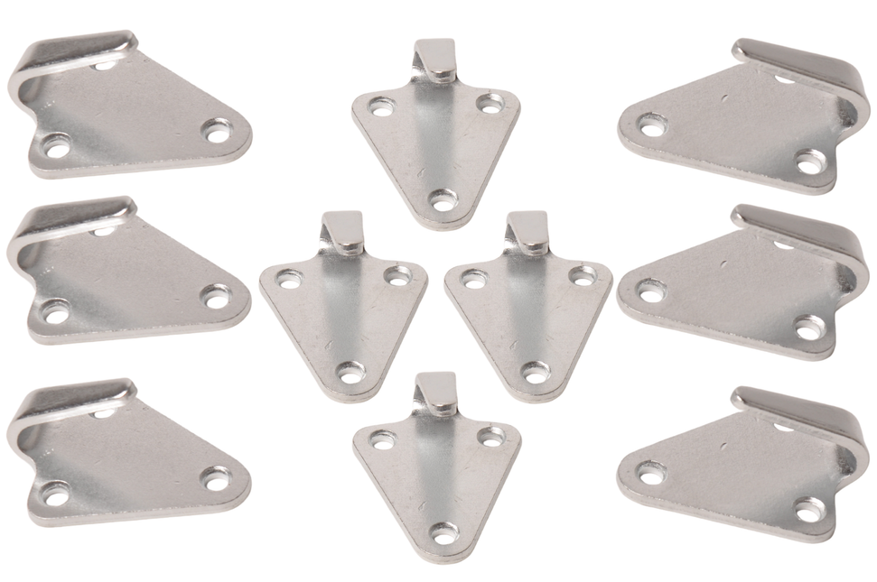 Cantonal Planenhaken für Gummiband oder Seil - 40x45 mm - 10 Stück