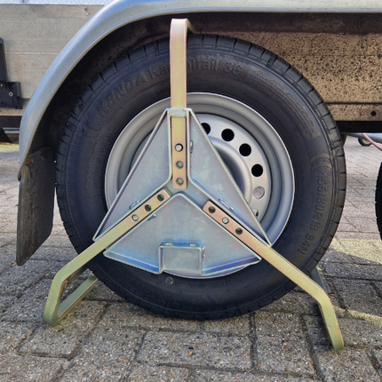 Cantonal Polizei-Radklemme TNO/TÜV - geeignet für 13, 14 und 15-Zoll-Räder