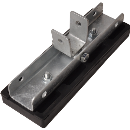 Cantonal Polster auf Halter - verstellbar - schwarz - 300x100x30 mm