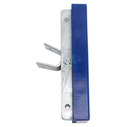 Cantonal Prallschutz auf Halter - verstellbar - blau - 300x100x30 mm