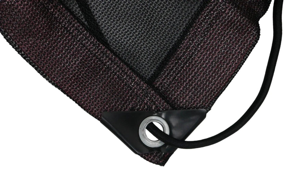 Cantonal Premium Anhängernetz - 330x200 cm - inklusive Gummiband rundum - UV-beständig - feinmaschig