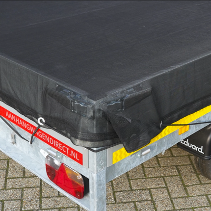 Cantonal Premium Anhängernetz - 330x200 cm - inklusive Gummiband rundum - UV-beständig - feinmaschig