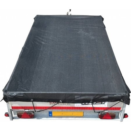 Cantonal Premium Anhängernetz - 410x210 cm - inklusive Gummiband rundum - UV-beständig - feinmaschig