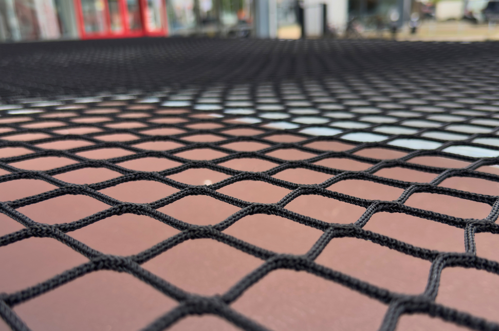 Cantonal Premium Anhängernetz - Maschennetz - 320x220 cm - inklusive Gummiband rundum - UV-beständig