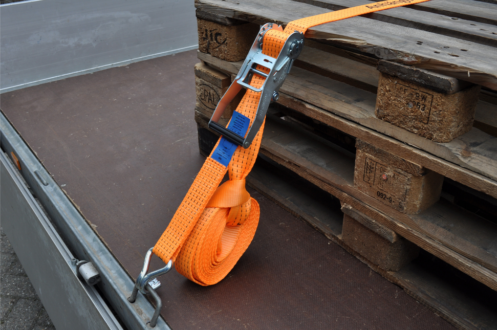 Cantonal Premium-Spanngurt - 800x5 cm - orange - Bruchlast 5000 kg - 2-teilig - AnhängerShop Aufdruck