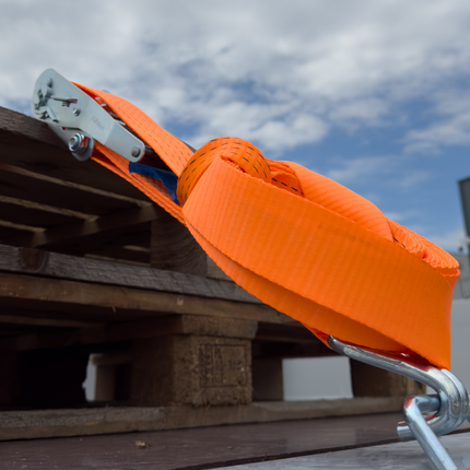 Cantonal Premium-Spanngurt orange 800x5 cm 2-teilig (5000 kg) - Aanhangwagendirect.nl Aufdruck