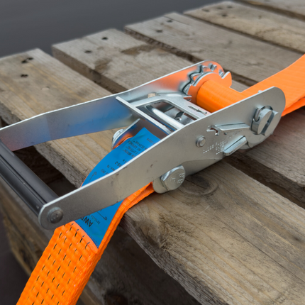 Cantonal Premium-Spanngurt orange 800x5 cm 2-teilig (5000 kg) - Aanhangwagendirect.nl Aufdruck
