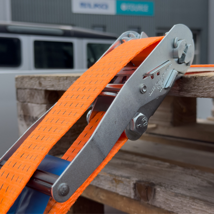 Cantonal Premium-Spanngurt orange 800x5 cm 2-teilig (5000 kg) - Aanhangwagendirect.nl Aufdruck