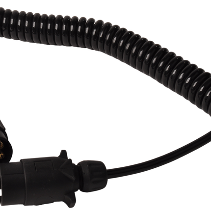 Cantonal Premium-Spiralkabel 7-adrig und 2x 7-poligen Steckern - 90 bis 250 cm