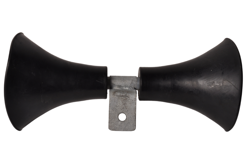 Cantonal Premium-Trompetenrollen-Satz - 400x140x140 mm - schwarz - für Beiboot