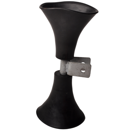 Cantonal Premium-Trompetenrollen-Satz - 400x140x140 mm - schwarz - für Beiboot
