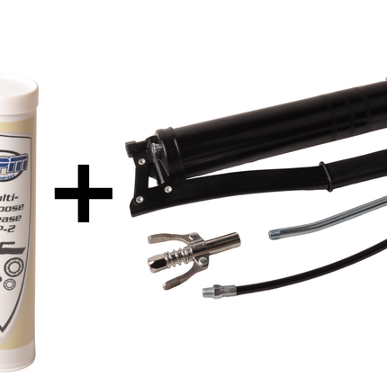 Cantonal Professionelle Fettpresse inklusive 2 Kartusche - komplettset mit Zubehör