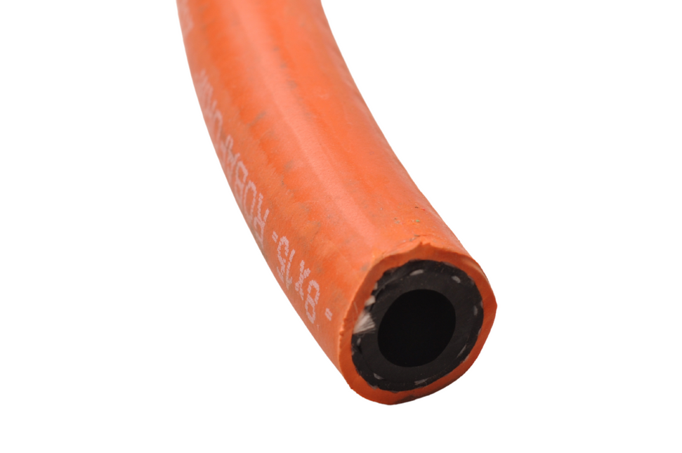 Cantonal Propangasschlauch/Gasschlauch - orange - 8 mm Innendurchmesser - 15 mm Außendurchmesser