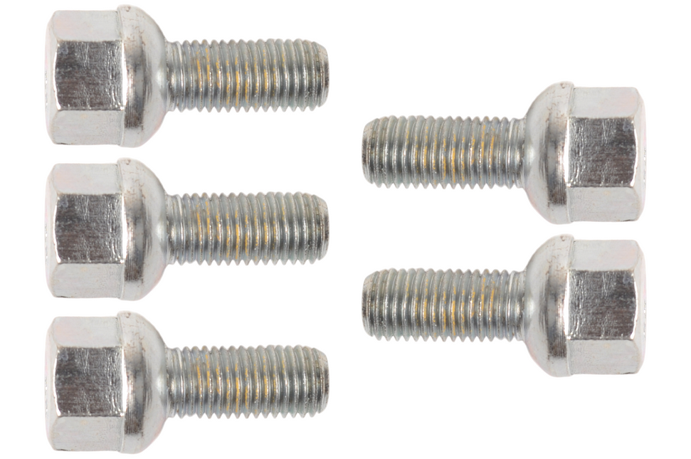 Cantonal Radschraube - Kugelbund - M12x1,5 - 5 Stück
