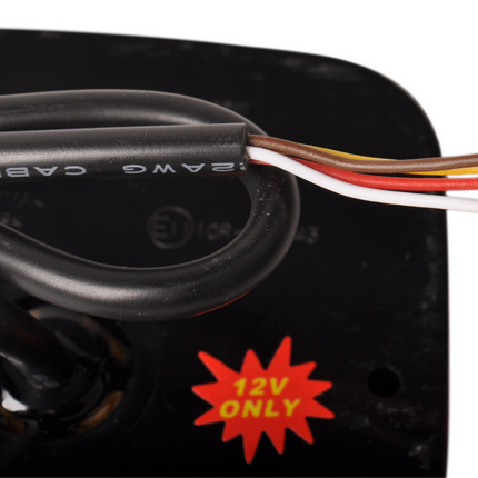 Cantonal Rückleuchte 5 Funktionen 107x107x23 mm - LED