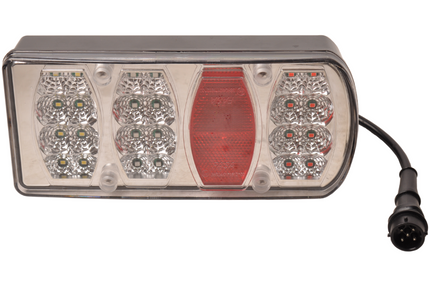 Cantonal Rückleuchte Aspöckstecker 228x106x55 mm - Voll-LED und Plug&Play - rechts