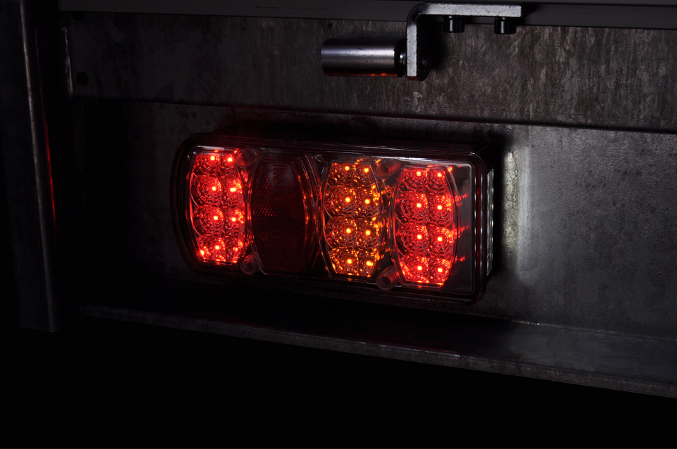 Cantonal Rückleuchte - Cantonal LED - links - 228x100x53 mm - Aspöck Steckverbinder