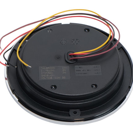 Cantonal Rückleuchte - Cantonal - versenkt - Chrom - 155,4x42,7 mm