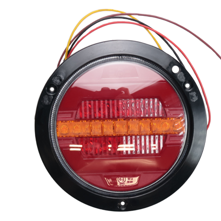 Cantonal Rückleuchte - Cantonal - versenkt - Chrom - 155,4x42,7 mm
