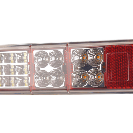 Cantonal Rückleuchte LED links/rechts 216x49,4x28 mm - 4 Funktionen - loser Drahtanschluss