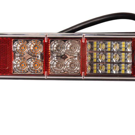 Cantonal Rückleuchte LED links/rechts 216x49,4x28 mm - 4 Funktionen - loser Drahtanschluss