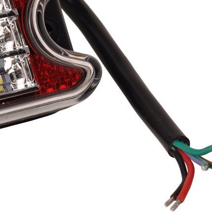 Cantonal Rückleuchte LED links/rechts 216x49,4x28 mm - 4 Funktionen - loser Drahtanschluss