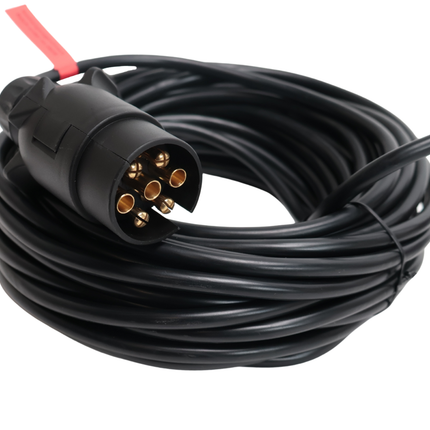 Cantonal Rückleuchten Set mit Magneten mit 12 Meter langem Hauptkabel - ideal für Bootstrailer