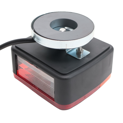 Cantonal Rückleuchten Set mit Magneten mit 12 Meter langem Hauptkabel - ideal für Bootstrailer