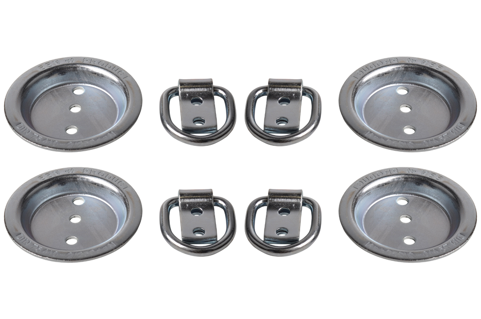 Cantonal Runder Montagering versenkt 79x13 mm - Set von 4 Stück