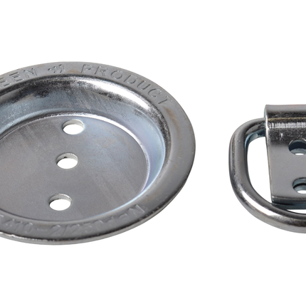 Cantonal Runder Montagering versenkt 79x13 mm - Set von 4 Stück