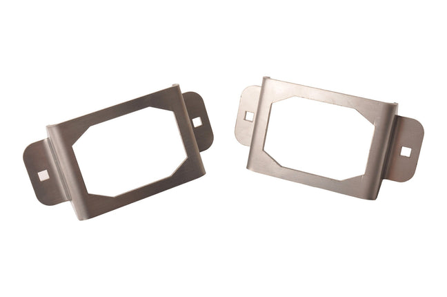 Cantonal Satz von 2 Schutzgitter - geeignet für Flexipoint Rücklichter - Edelstahl - 130x64x27 mm