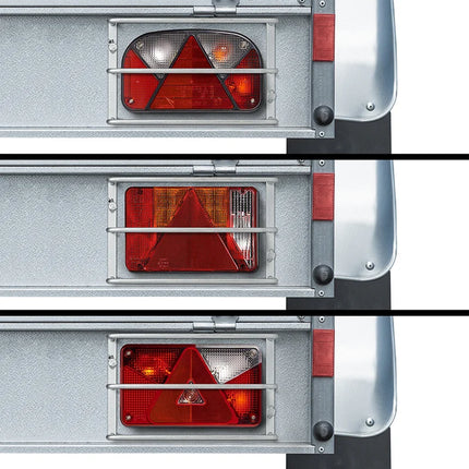Cantonal Satz von 2 Schutzgitter - Stahl - 260x170x80 mm - u.a. geeignet für Aspöck Multipoint