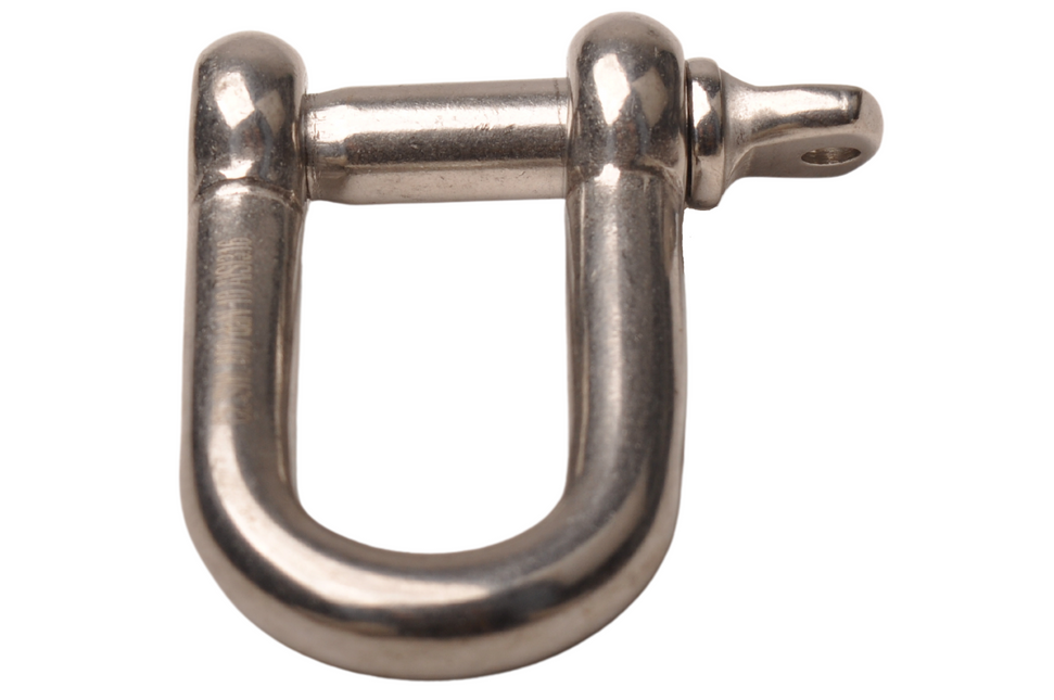 Cantonal Schäkel D-Schäkel 10 mm aus Edelstahl 316