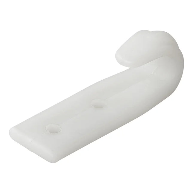 Cantonal Schraubbarer Kunststoffhaken - 65x20 mm - 1 Stück
