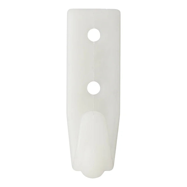 Cantonal Schraubbarer Kunststoffhaken - 65x20 mm - 1 Stück