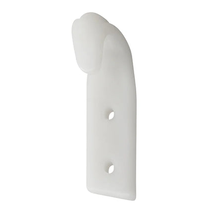 Cantonal Schraubbarer Kunststoffhaken - 65x20 mm - 1 Stück
