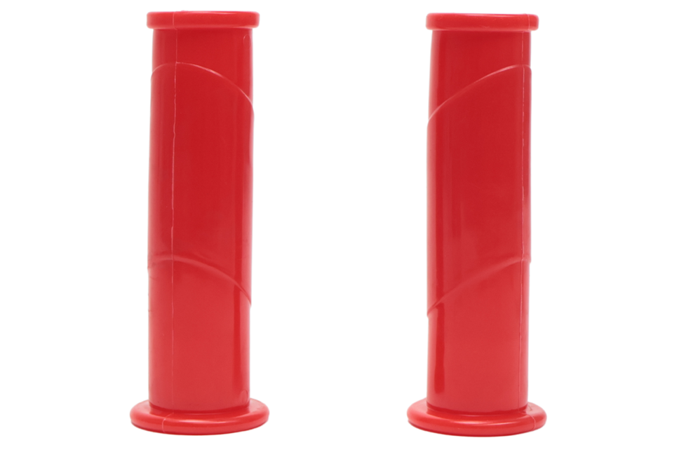 Cantonal Schubkarrengriffe rot - Durchmesser ca. 30 mm - Satz mit 2 Stück