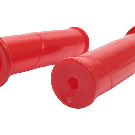 Cantonal Schubkarrengriffe rot - Durchmesser ca. 30 mm - Satz mit 2 Stück
