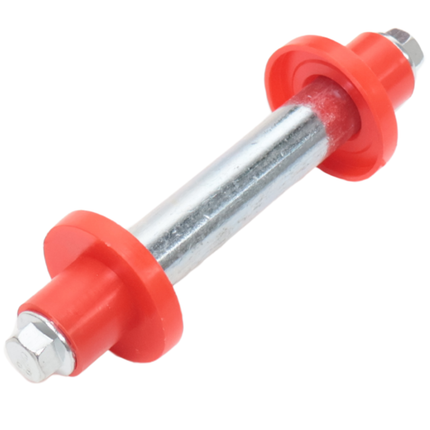 Cantonal Schubkarrenrad - 4.00-8 - Luftreifen und Stahlfelge - Tragfähigkeit: 195 kg - Nabendurchmesser: 20 mm - inklusive Achse und Abstandshalter