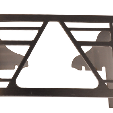 Cantonal Schutzgitter Multiled 4 - 253x141x63,7 mm - mit freiem Dreieck - Edelstahlmaterial