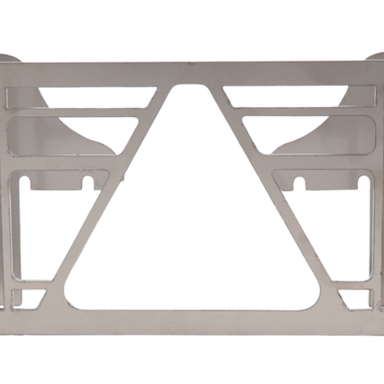 Cantonal Schutzgitter Multiled 4 - 253x141x63,7 mm - mit freiem Dreieck - Edelstahlmaterial