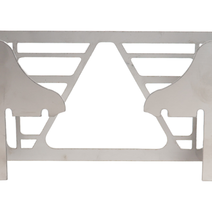 Cantonal Schutzgitter Multiled 4 - 253x141x63,7 mm - mit freiem Dreieck - Edelstahlmaterial