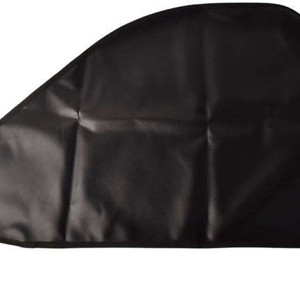 Cantonal Schwarze Deichselabdeckung 87x55 cm – PU-Material – inklusive Gummizug